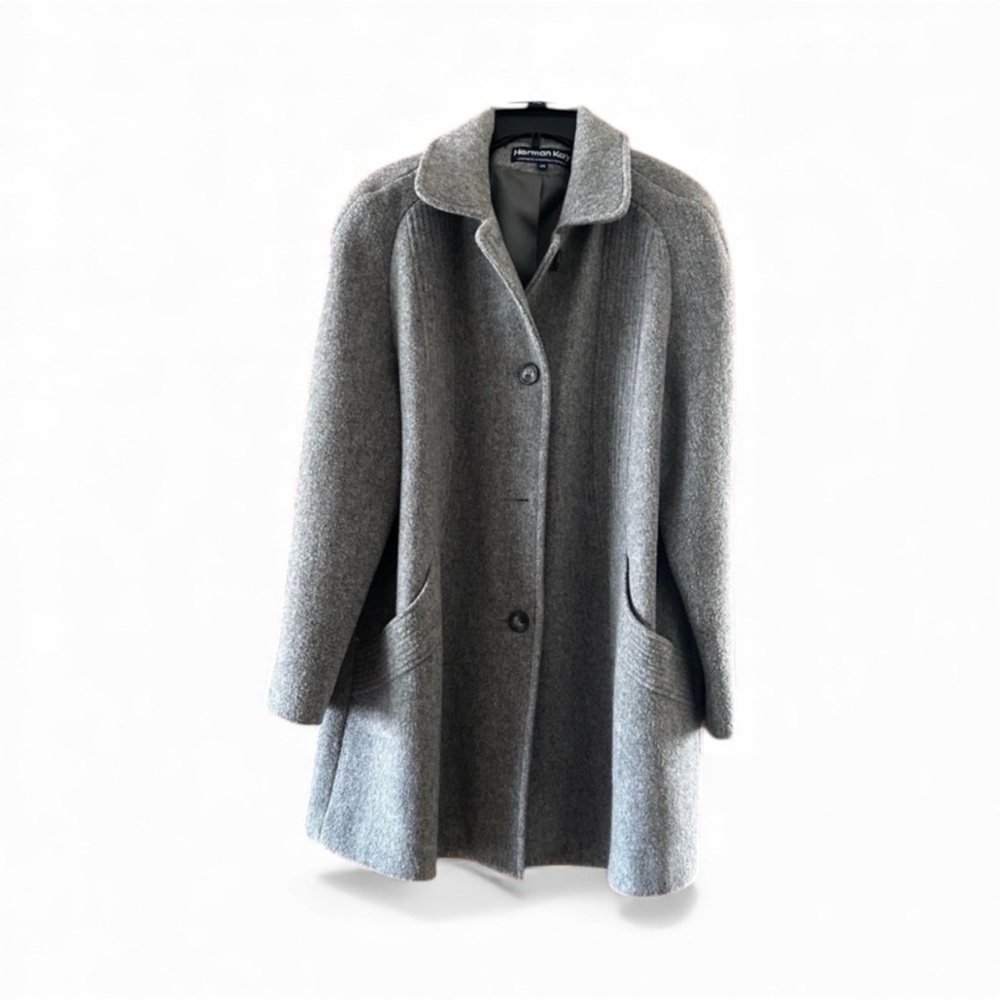VINTAGE 1980’s HERMAN KAY Wool Coat - EUC
